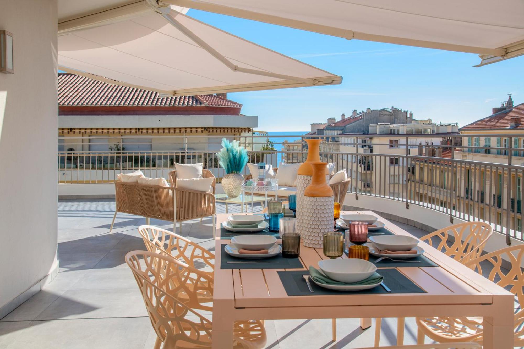 Residence Hoteliere Chambord Au Coeur De Menton - Entierement Renovee Eksteriør bilde